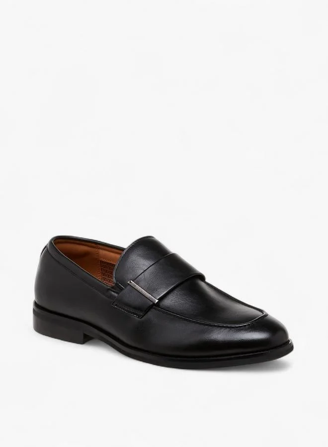 DUCHINI Mens Slip-On Loafers